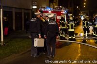 Feuerwehr Stammheim - Brand in Mehrfamilienhaus - 04 Bild: beckerpics.de